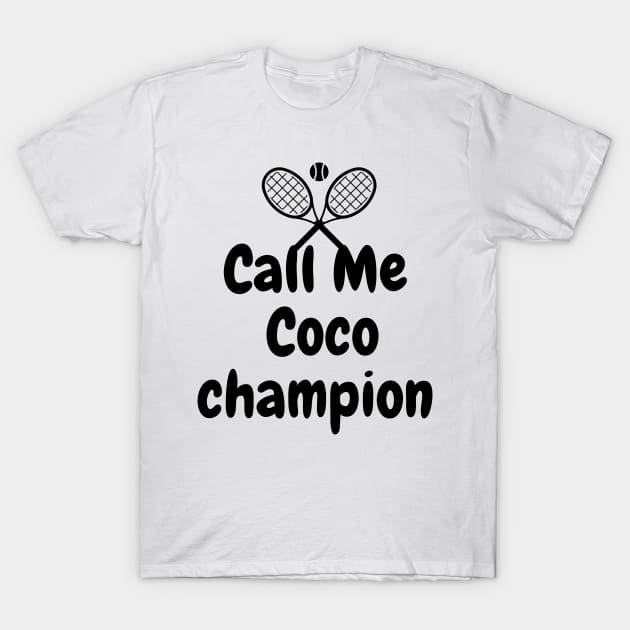 call me coco champion T-Shirt by Zoubir